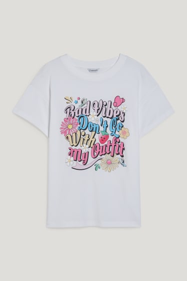 Clockhouse femme - CLOCKHOUSE - T-shirt - blanc