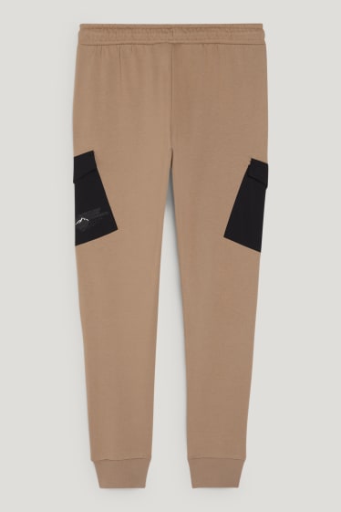 Hommes - Pantalon de jogging - gris-marron