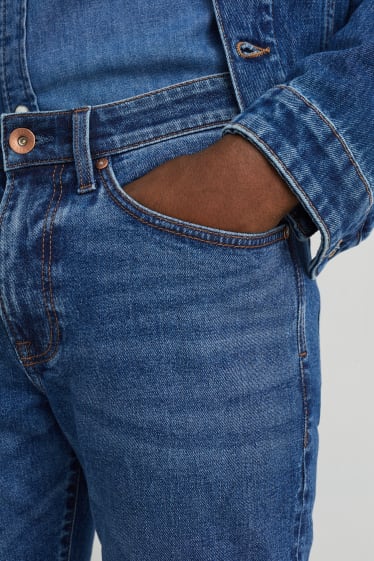 Hommes - Straight jean - LYCRA® - jean bleu