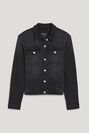 Clockhouse Girls - CLOCKHOUSE - denim jacket - black