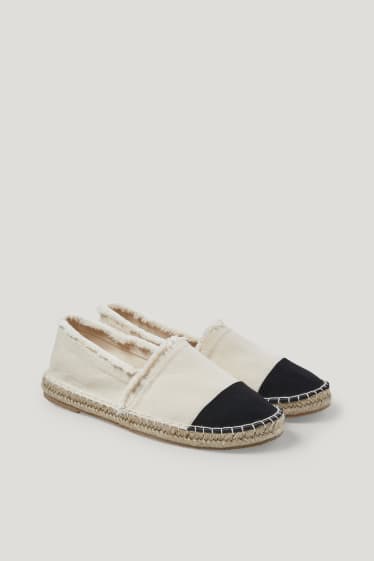 Femei - Espadrile - bej