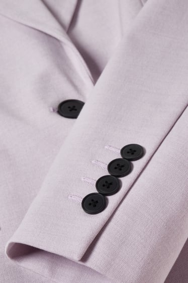 Dona - Blazer formal - regular fit - 4 Way Stretch - violeta clar