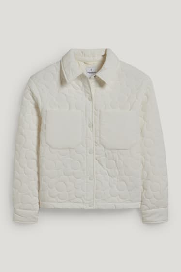 Clockhouse Girls - CLOCKHOUSE - quilted jacket - cremewhite