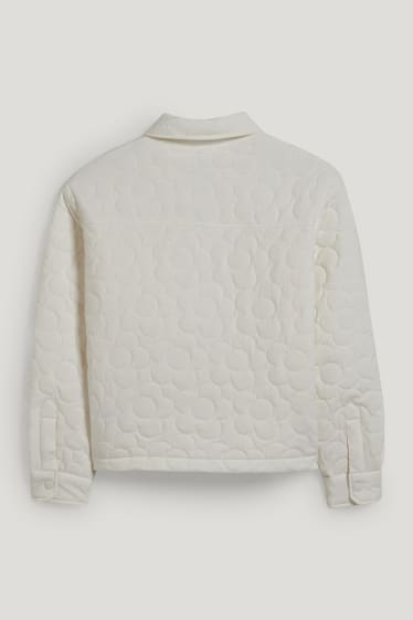 Clockhouse Girls - CLOCKHOUSE - quilted jacket - cremewhite