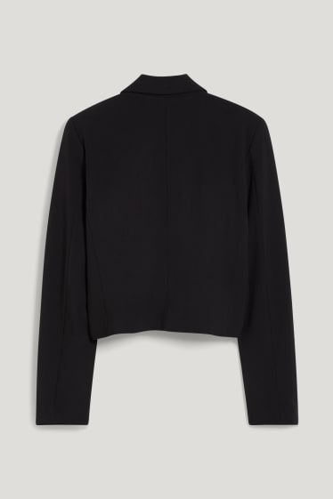 Dames - Blazer - regular fit - zwart