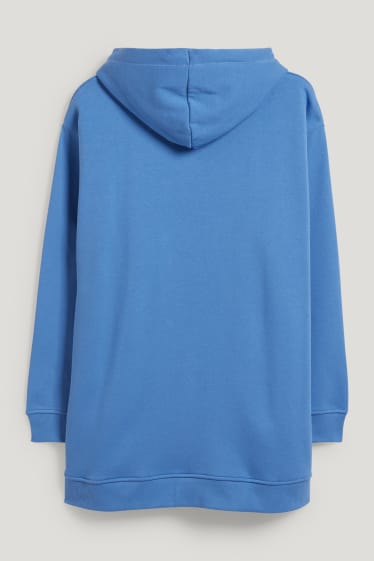 Donna - Felpa con cappuccio - blu