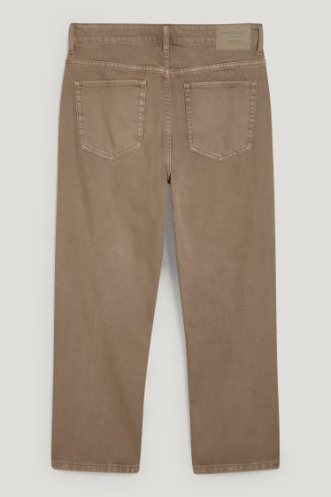 Clockhouse Boys - Crop regular jeans - bej