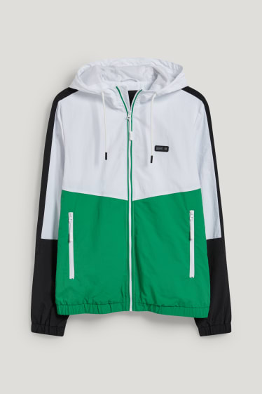 Clockhouse homme - Blouson à capuche - vert