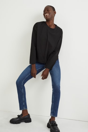 Dames - Longsleeve - zwart