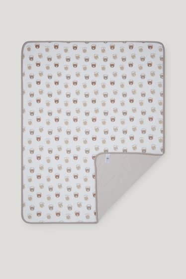 Bébé filles - Couverture pour bébé - blanc pur