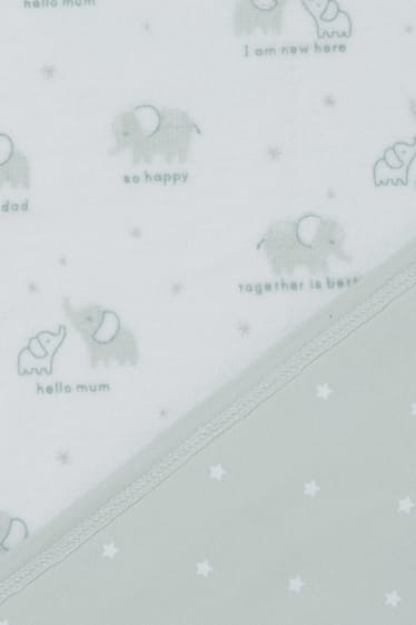 Baby Boys - Baby-Decke - mintgrün