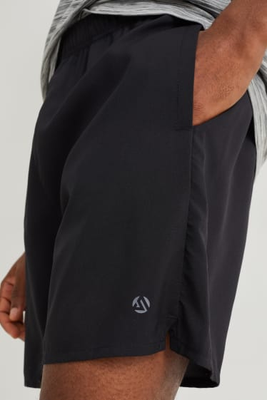 Hombre - Shorts funcionales - negro
