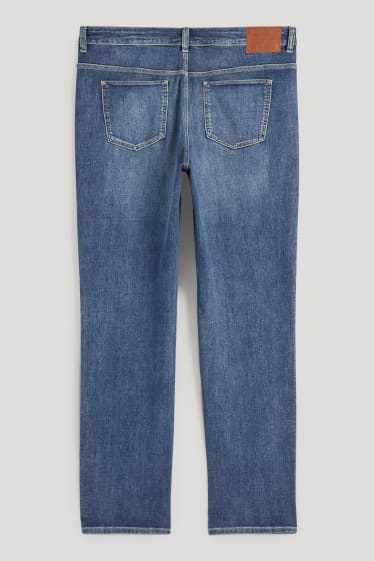 Donna - Straight jeans - vita media - LYCRA® - jeans blu