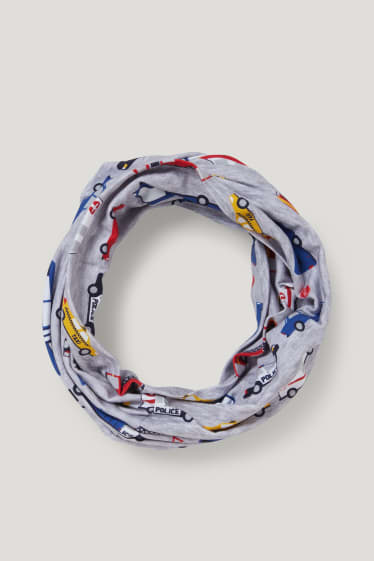 Toddler Boys - Loop Schal - hellgrau-melange