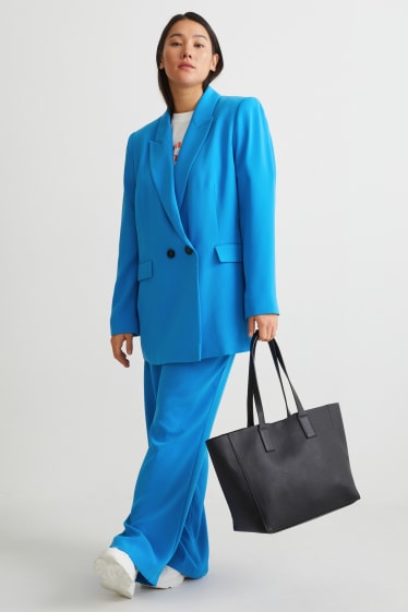 Damen - Blazer - Relaxed Fit - blau