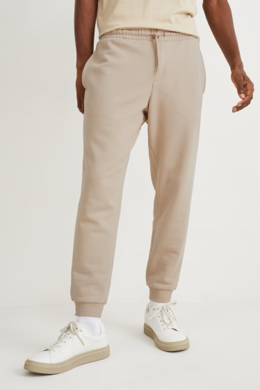 Men - Joggers - beige