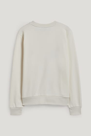 Damen - Sweatshirt - Snoopy - cremeweiß