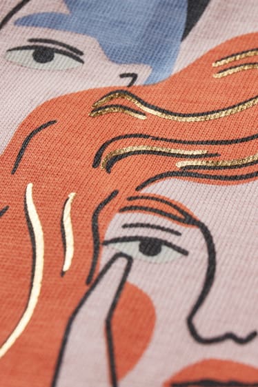 Dames - T-shirt - roze