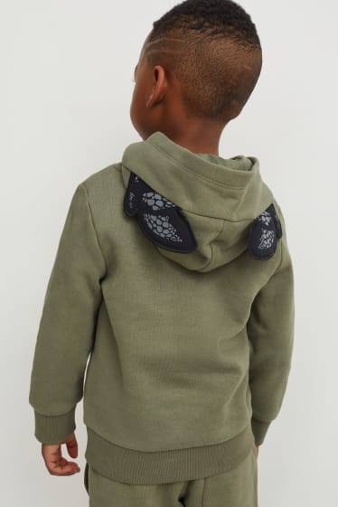 Toddler Boys - Hoe tem je een draak - hoodie - groen