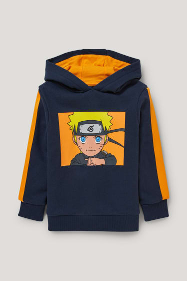 Garçons - Naruto - sweat à capuche - bleu foncé