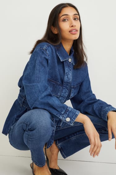 Femmes - Veste en jean - jean bleu