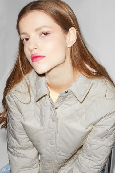Clockhouse Girls - CLOCKHOUSE - quilted jacket - cremewhite