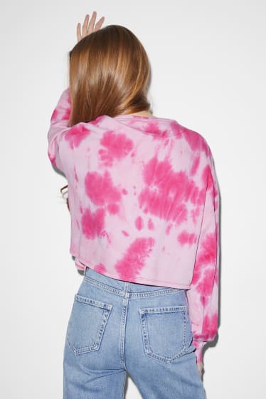 Clockhouse femme - CLOCKHOUSE- sweat - Rolling Stones - rose