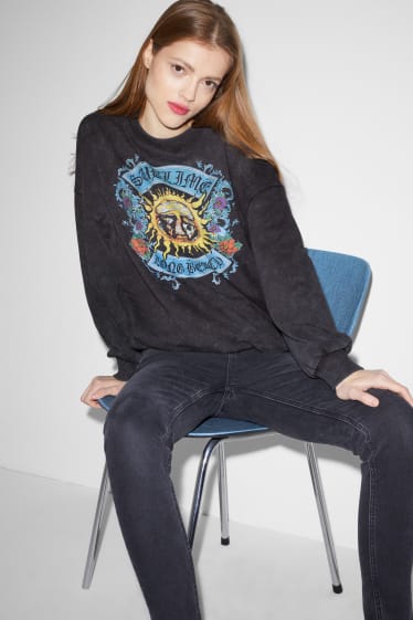 Clockhouse femme - CLOCKHOUSE - sweat - Sublime - gris foncé