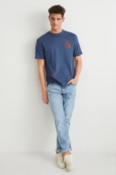 Hommes - T-shirt - bleu foncé
