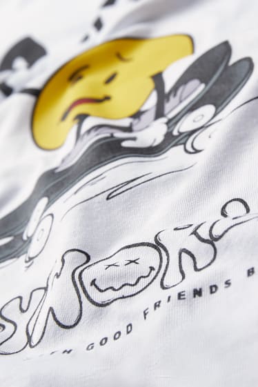 Clockhouse Boys - Long sleeve top - SmileyWorld® - white