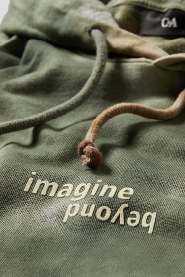 Clockhouse niños - Sudadera con capucha - verde