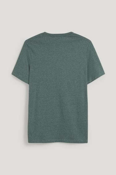Bărbați - Tricou - cu bumbac organic - verde
