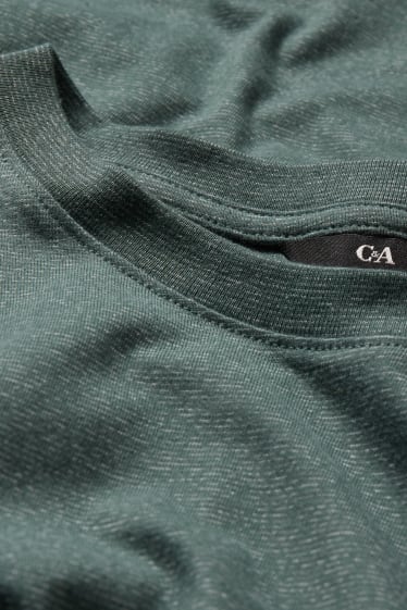 Bărbați - Tricou - cu bumbac organic - verde