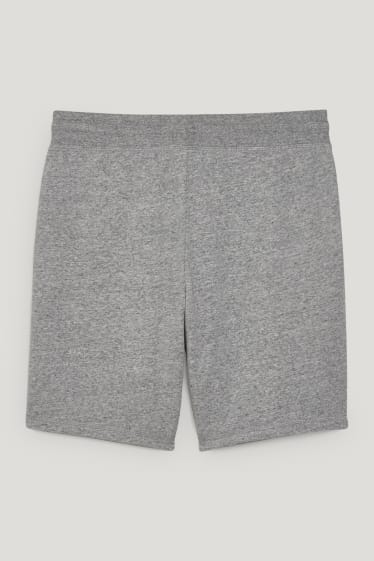 Herren - Sweatshorts - hellgrau-melange