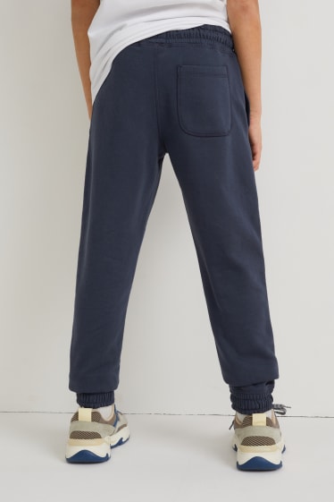 Băieți - Multipack 2 perechi - pantaloni de trening - albastru închis