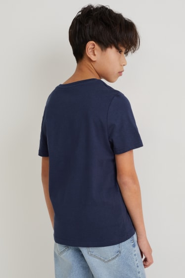 Reverskraag - Among us - T-shirt - donkerblauw