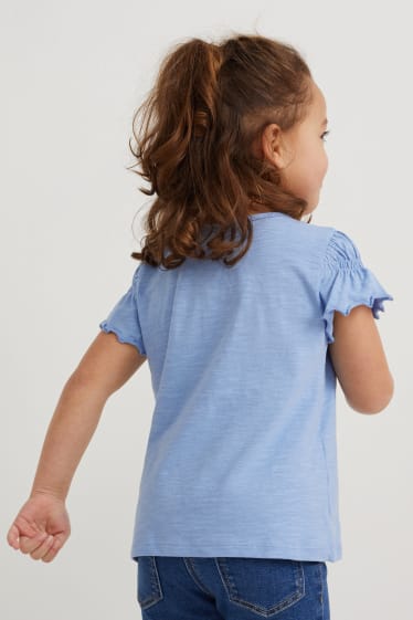 Toddler Girls - Unicorno - maglia a maniche corte - blu