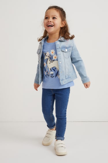 Toddler Girls - Unicorno - maglia a maniche corte - blu