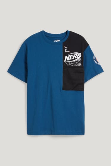 Băieți - NERF - tricou cu mânecă scurtă - albastru închis