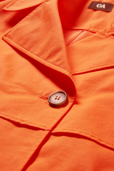 Damen - Trenchcoat - dunkelorange
