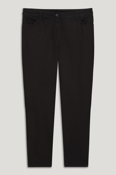 Femmes - Slim jean - mid waist - noir