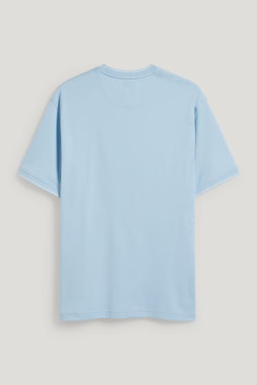 Uomo - T-shirt - azzurro