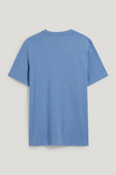 Bărbați - Tricou - cu poliester reciclat - albastru