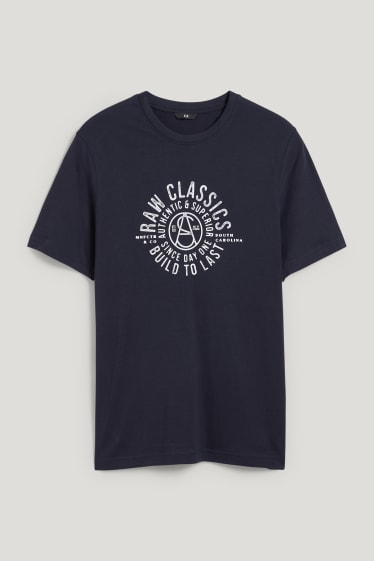 Bărbați - Tricou - albastru închis