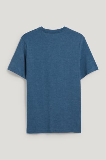 Bărbați - Tricou - cu poliester reciclat - albastru închis