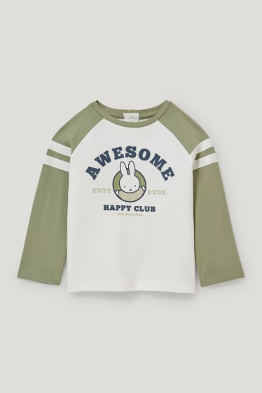 Miminka chlapci - Miffy - outfit pro miminka - 3dílný - tmavomodrá