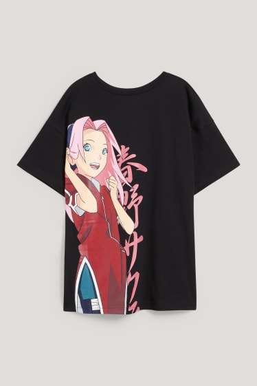 Bambine: - Naruto - t-shirt - nero