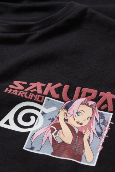 Bambine: - Naruto - t-shirt - nero