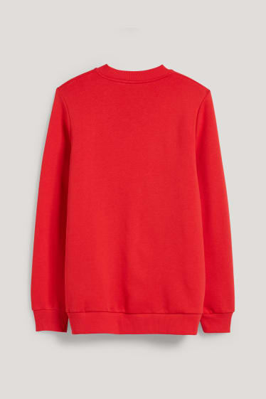 Damen - Langarmshirt - rot