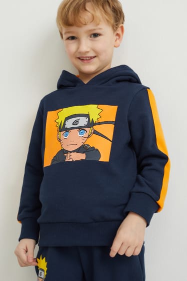 Batolata chlapci - Naruto - mikina s kapucí - tmavomodrá